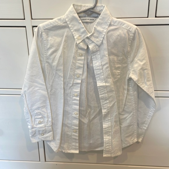4T Janie and Jack White Oxford Shirt - Picture 1 of 3